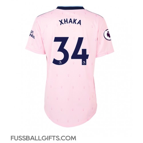 Arsenal Granit Xhaka #34 Fußballbekleidung 3rd trikot Damen 2022-23 Kurzarm